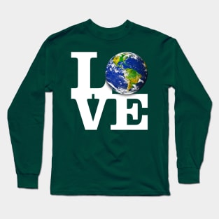 LOVE earth Long Sleeve T-Shirt